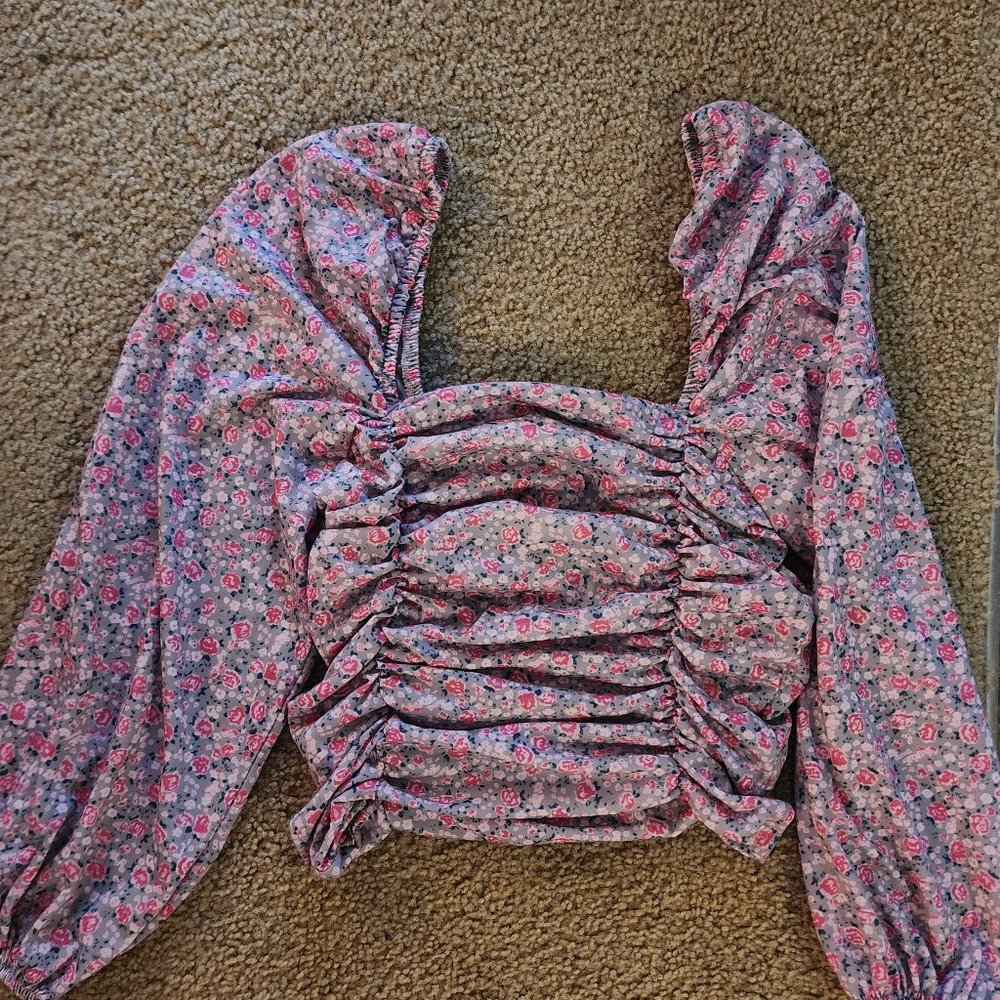 Womens floral top